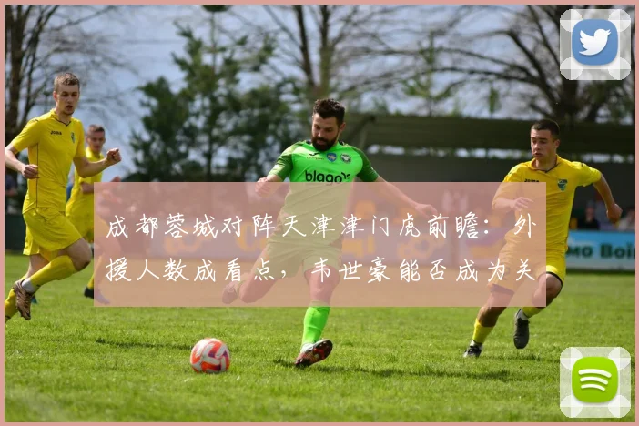 成都蓉城对阵天津津门虎前瞻：外援人数成看点，韦世豪能否成为关键先生？